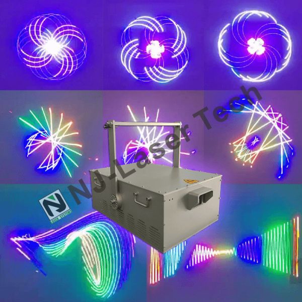 Create a Relaxing Atmosphere with Remote Control Laser Fountain Illumination Adjustable Size