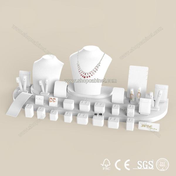 Hot sale wholesale white acrylic jewelry display props