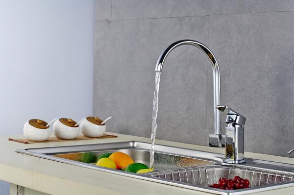 360° rotatable easy to care kitchen basin faucet adjustable temperature faucet