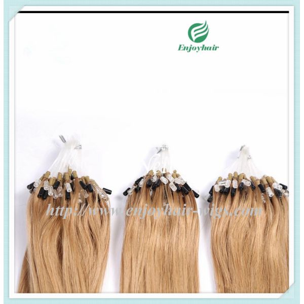 Micro ring loop hair extensions 16