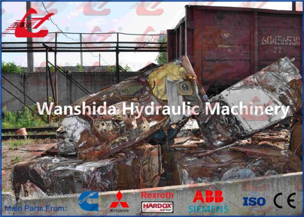 315 Ton Heavy Duty Hydraulic Scrap Baling Machine For Scrap Car Waste Vehicles