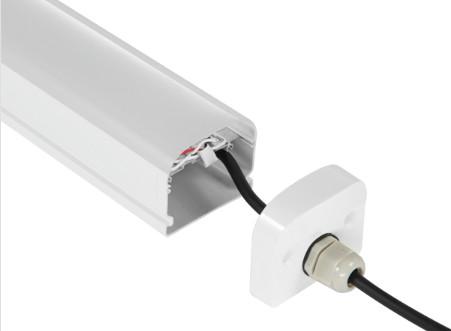 luz 120LPW 160LPW 40W da prova do diodo emissor de luz de 1200mm tri 4 de anti pés estação de caminhos de ferro do ônibus do armazém de Corrotion