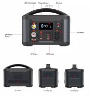 lítio Ion Portable Power Station de 626Wh 174000mAh, gerador de energias solares para acampar