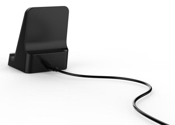 Oem Odm Standing Wireless Charger , 2 Coils Fast Charge Stand Micro Interface