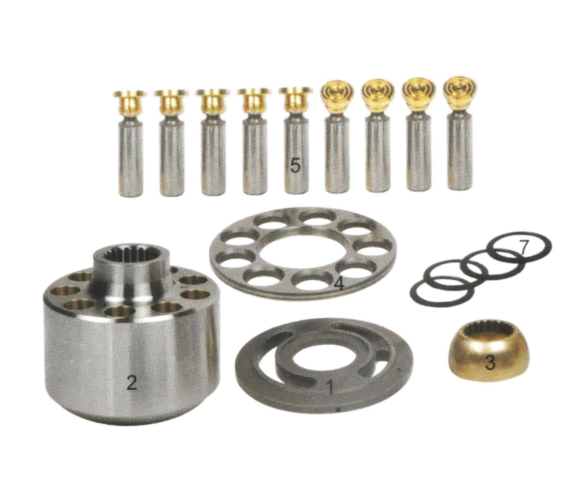 Hydraulic Spare Parts MAG85 SH260/265 SH135 SH130-5 E312B E120B SH145 For Construction Machiner