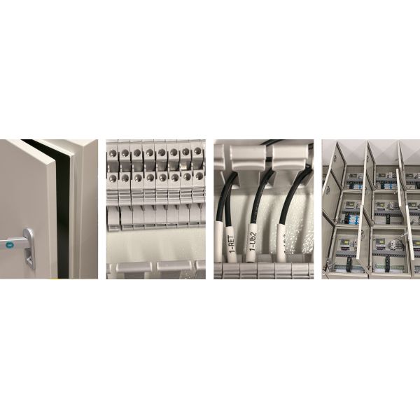 Corrosion Resistant PLC Enclosures Metal Industrial Electrical Cabinet Weatherproof