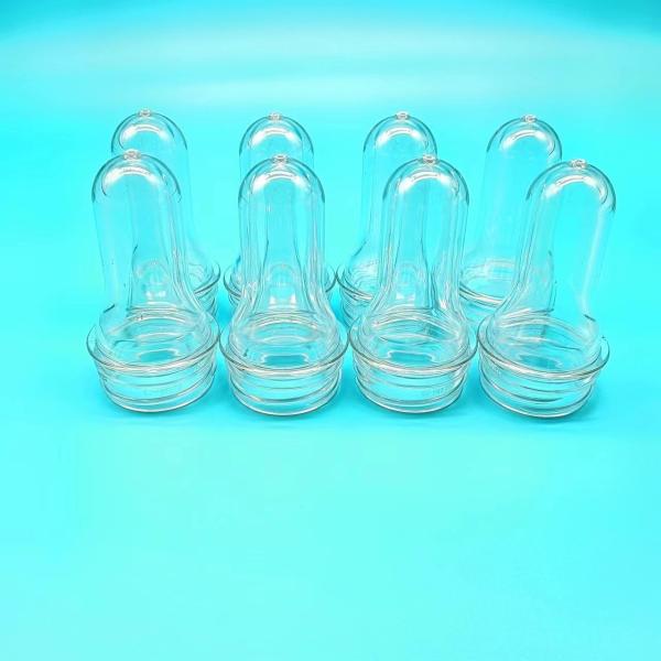 pré-forma transparente 500ml/L do ANIMAL DE ESTIMAÇÃO 25g com precisão de ±0.05mm