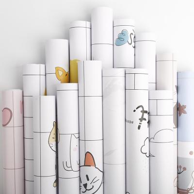 Papier peint en 3D pour la décoration de la maison moderne dans le style de conception moderne 0.60 M * 100M Taille de rouleau
