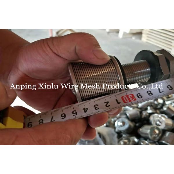 SS316L 1.5Tons Wedge Wire Water Filter Nozzles - XL - DT - 53 / B / M25 / Flow Area 580mm2