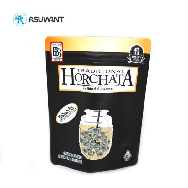 Suporte pequeno Resealable de Mylar acima do empacotamento da especiaria da erva daninha da prova do cheiro da soldadura térmica dos malotes