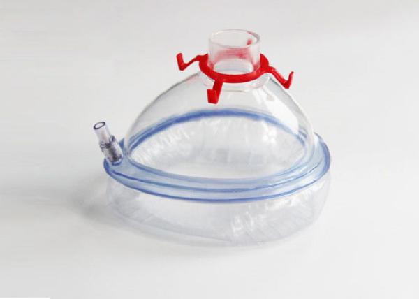 Oxygen Breathing Disposable Anesthesia Mask , Disposable Nebulizer Mask For Surgery