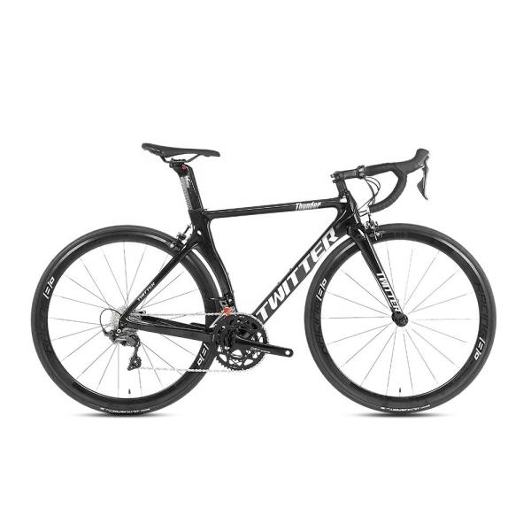 ConfRev Alu Alloy Wheel Road Bike Carbon Fiber Frame Racing Bicycle 700c 22 Speed V Brake for Men Load Capacity 120kg