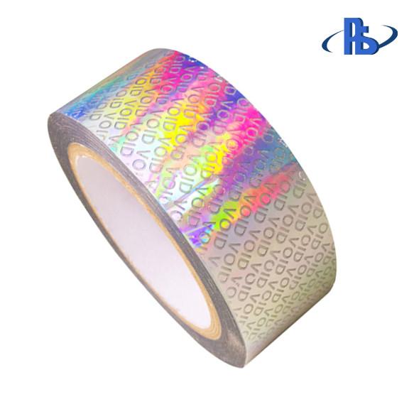 Printable Holographic Safety Seal Tape With Excellent Corrosion Resistance