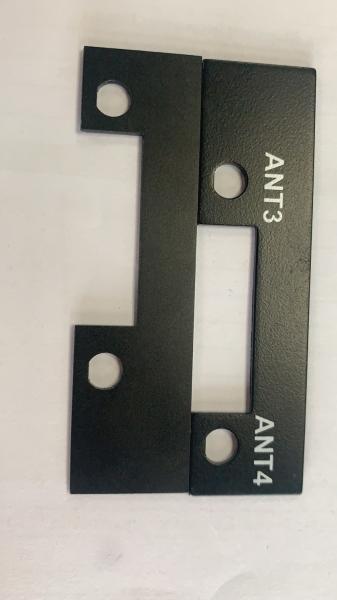 O pó revestiu o metal 6061 de alumínio que carimba o suporte