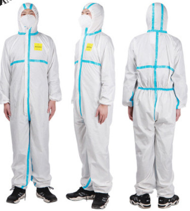 Одежды 63 GSM PP+PE устранимые защитные