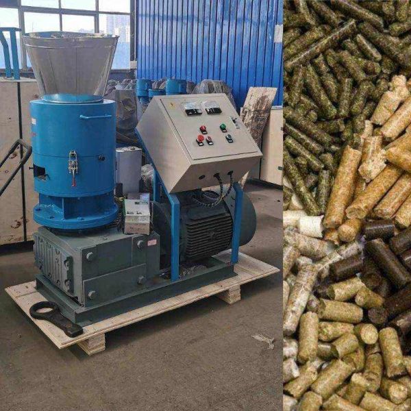 Биомасса из деревянных пеллетных машин с регулируемым по CE показателем 6-12 мм