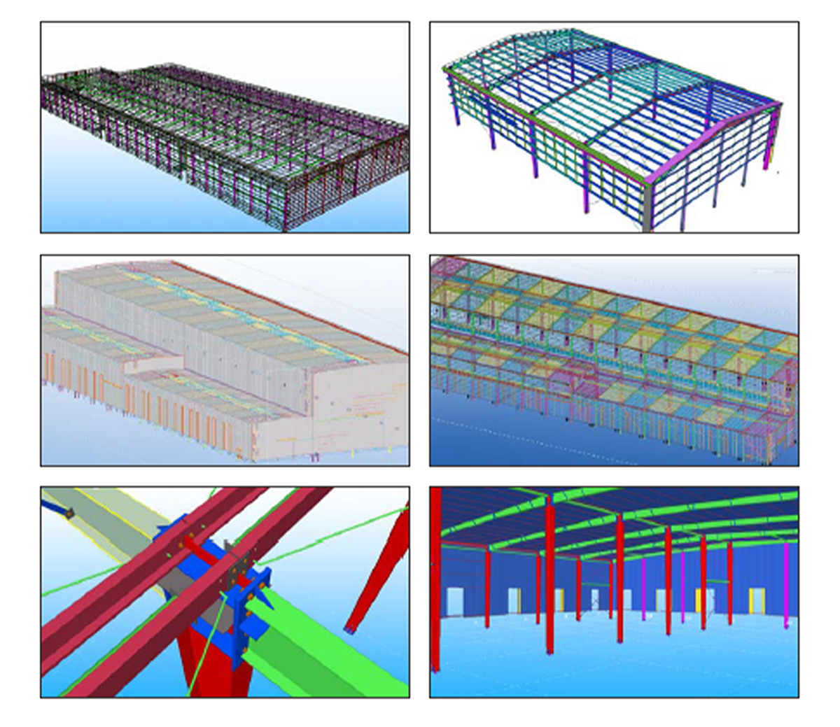 Fire Resistant Steel Frame Commercial Building Urban Public Structural Steel Construction