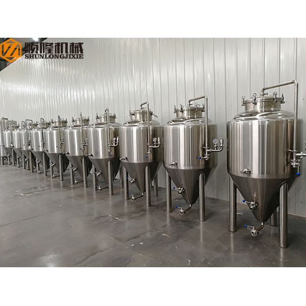 Electrical Heating 100L Micro Beer Brewing Equipment For Home Brewing Simple Machine