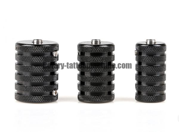 Black Aluminium Disposable Tattoo Grips 25mm / 30mm / 35mm Width Easy Installation