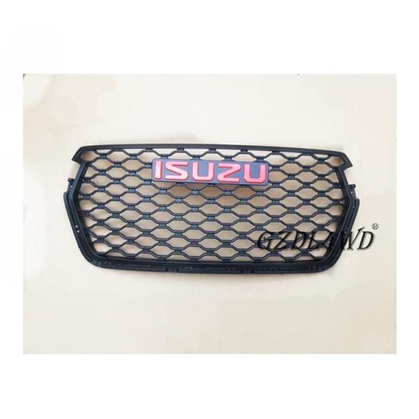 Modified ABS Plastic Front Grille Mesh For ISUZU D-Max 2020