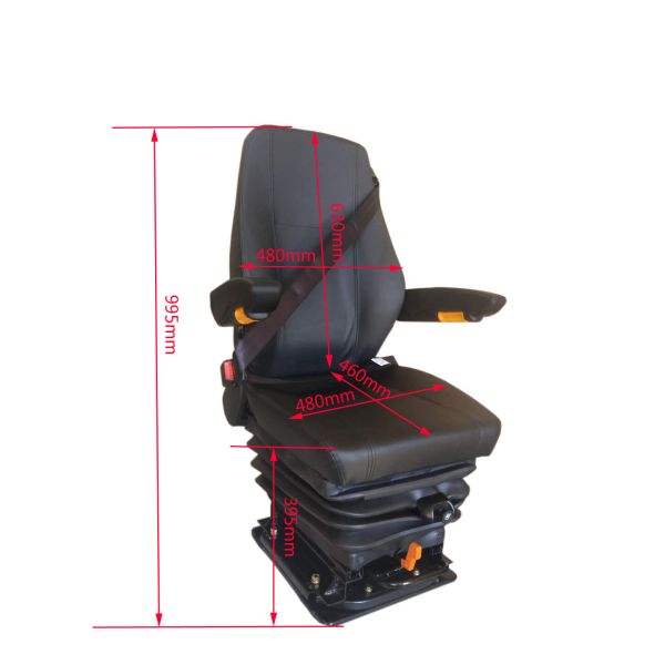 Air Suspension Seat Electric Pump Internal Combustion Locomotive Tow Tractor Seat
