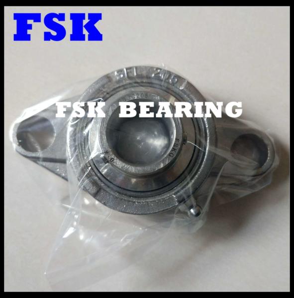 Stainless Steel Pillow Block Bearings SSUCFL204 / SSUCFL201 / SSUCFL205 Flanged Units