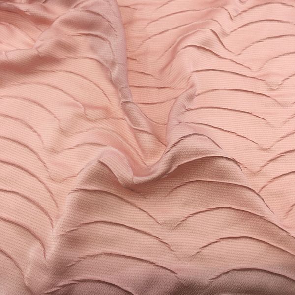 100-250gsm Polyester Textile Crepe Woven Fabric Crinkle Satin Wrinkled Creasing