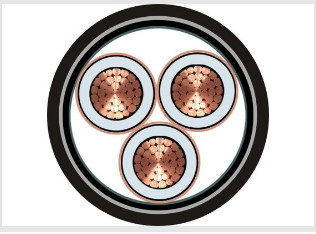 35KV CU AL Conductor Armoured Electrical Cable 240mm2 400mm2