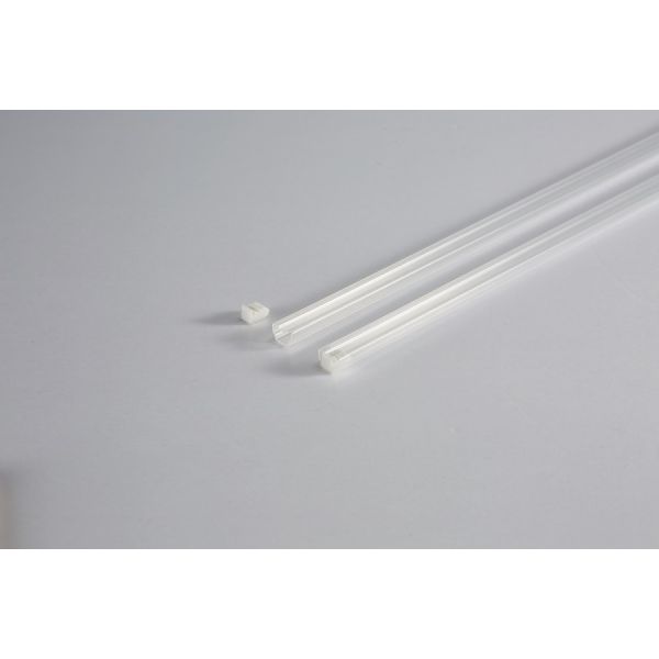 Пластмасса PVC PS PETG ясных трубок IC пакета PVC анти- статических прозрачная