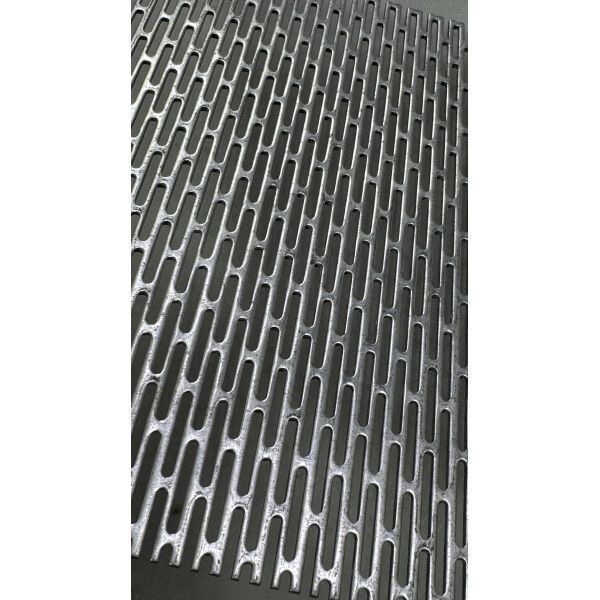 Galvanized Slotted Metal Sheet Tea Screening Mesh 1000*2000mm