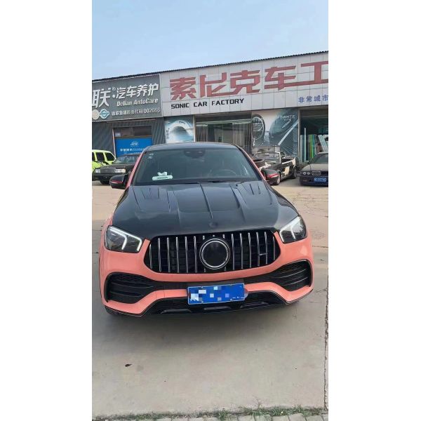Nouveau produit Capot en fibre de carbone pour Mercedes GLE Coupé GLE Couvercle moteur en fibre de carbone Couvercle porte moteur