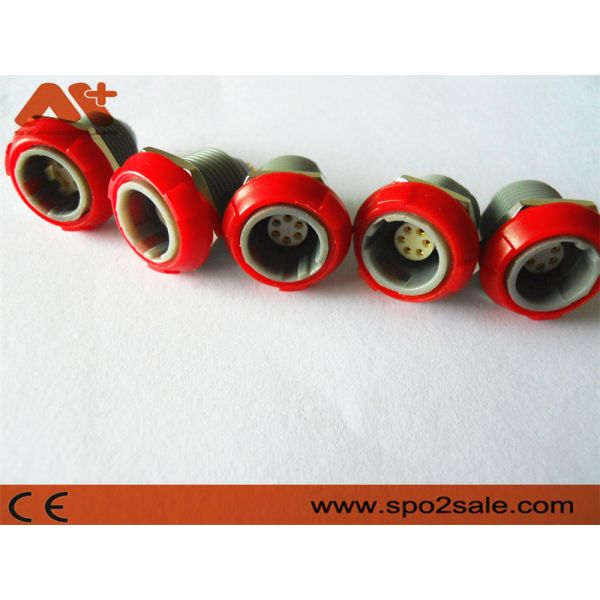 ABS Medical Connectors 6 Pin Plastic Socket G51MB7- P06LFD0-0020 1P Pull Push