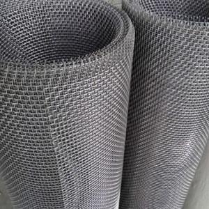 High Strength Fine Stainless Steel Woven Wire Mesh Sea Salt Sieving 0.5-6.5m Width
