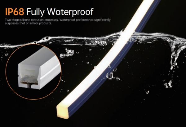 24V LED Swimming Pool Neon Lights IP68 Waterproof Salt Resistant Acid And Alkali Resistant