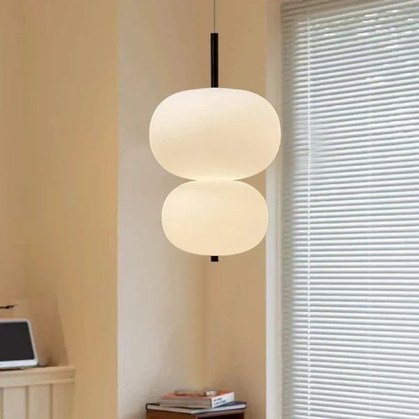 Scandinavia Pendant Light Big Glass Ball Ceiling Chandelier Suspension Hanging (WH-GP-199)