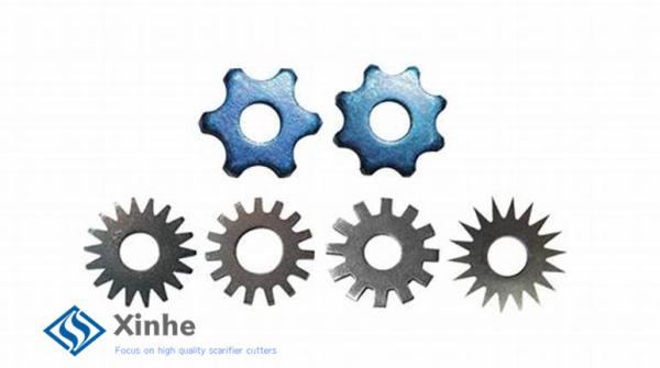 Scarifier Drum Parts 6 Point Scarifier Tungsten Carbide Cutter On Multiplane Floor Scarifying