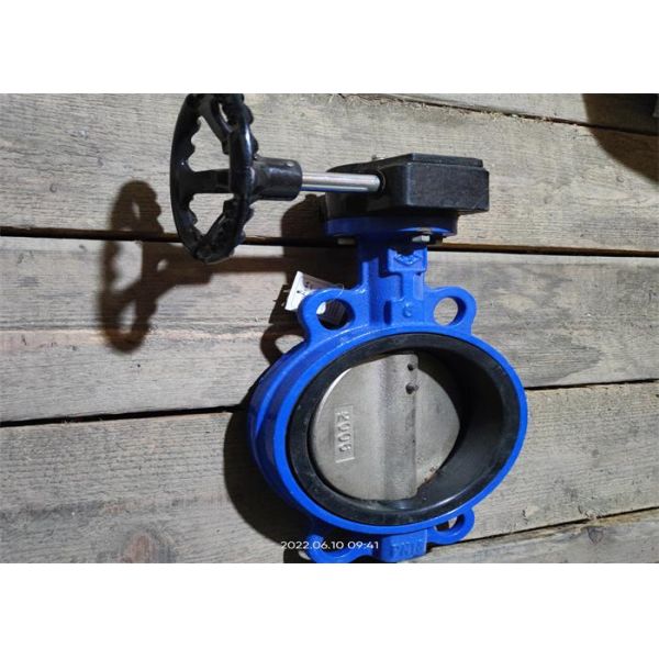 10k Wafer Butterfly Valve Size 125mm Pressure Gear