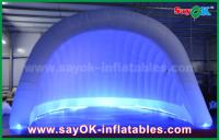 Tente gonflable extérieure 210D Oxford LED Tente gonflable à air dôme Tente gonflable igloo étanche pour les fêtes