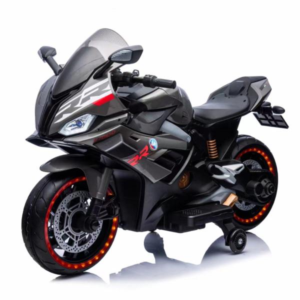 Brinquedo de motocicleta elétrica para crianças com sons do motor