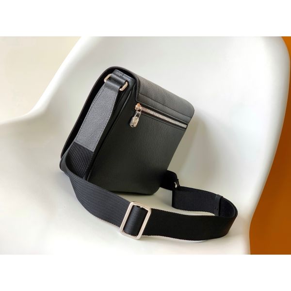 Louis Vuitton клеймил черноту графита сумки посыльного района премьер-министра Damier сумки людей