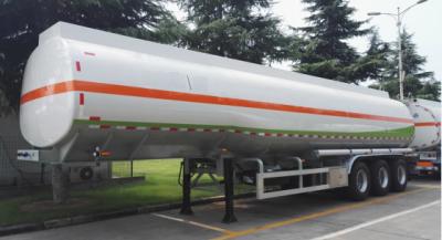 Oil Tank Semi Trailer Truck 40 Cbm FUWA 13T Axle For Oil Transportation