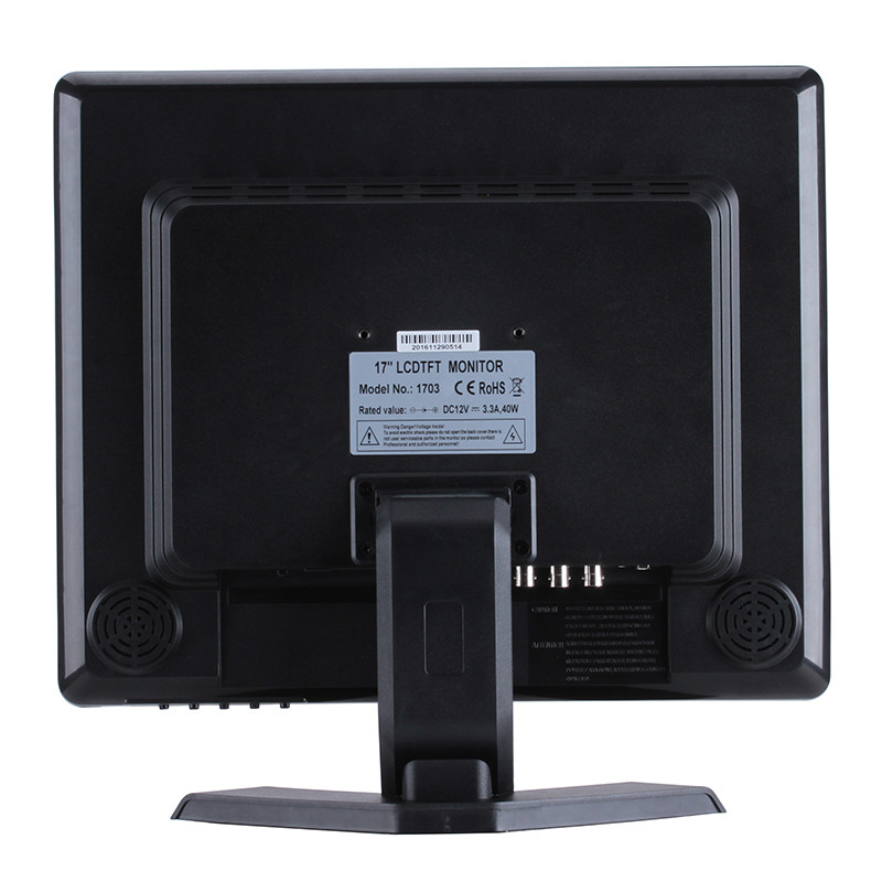 17-дюймовый DC12V CCTV Hopestar Монитор Пластиковый корпус HD Дисплей с входом BNC