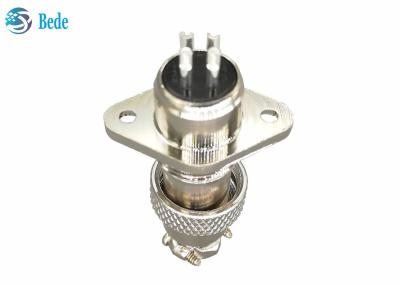 O conector da aviação da montagem de painel GX16 ajusta-se com os pinos da flange 2~10 do rombo