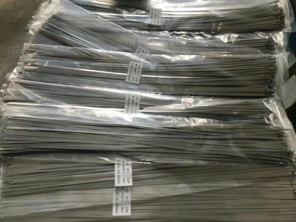 300MM Length Metal Steel Ties Zip Strap Ties Stainless Steel Material Rustproof