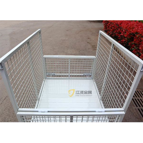 Heavy Duty Stillage Pallet Cage Crates For Warehouse