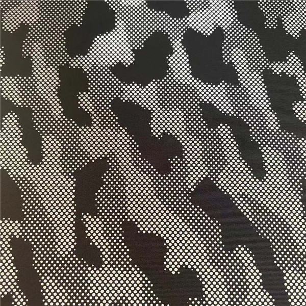 150cm Jacquard 75D Athletic Mesh Fabric UV Proof 92 Polyester 8 Spandex Material