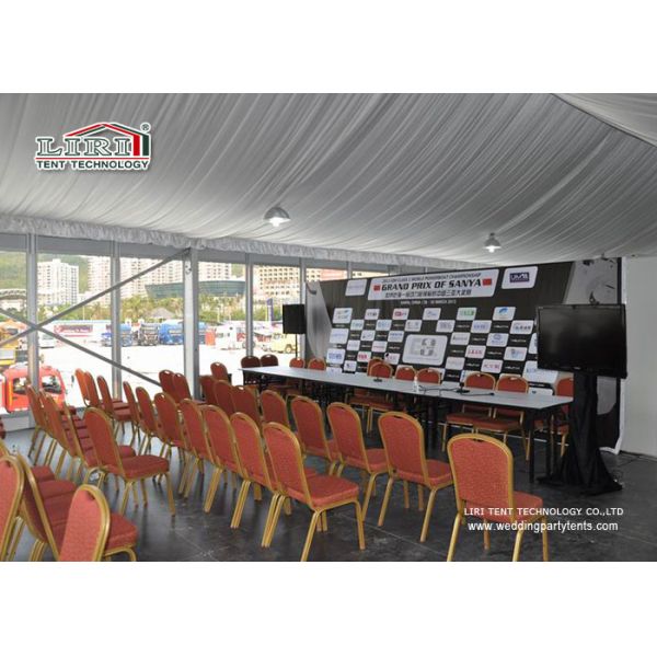 Double Decker 20 By 30 Party Tent / Outside Wedding Reception Tents