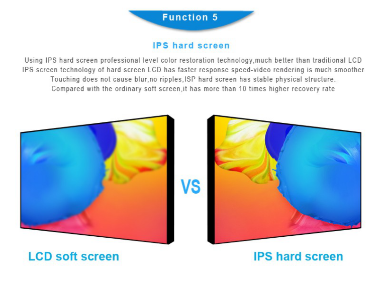 Indoor Splicing LCD Video Wall Floor Standing Mount VGA / DVI / HDMI Input