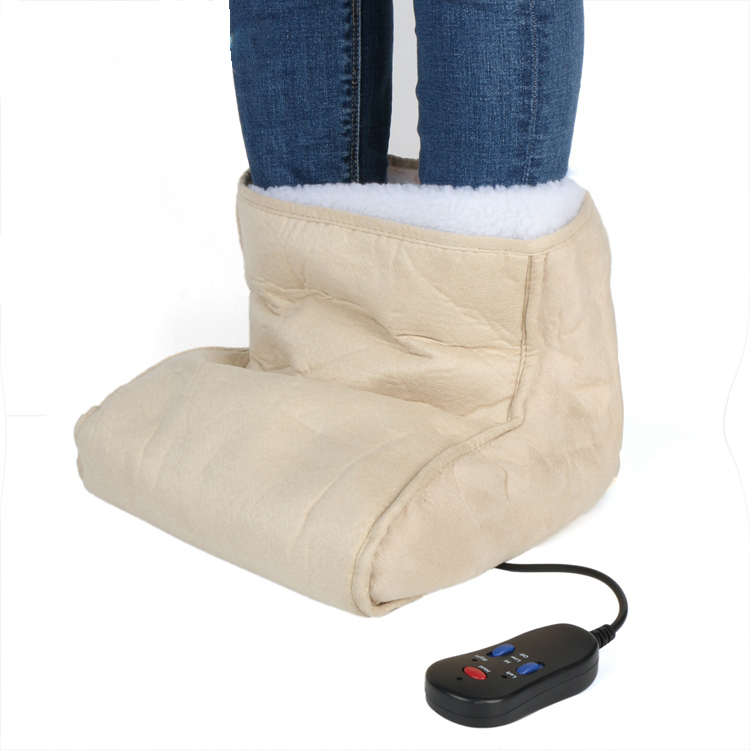 Best Sellers Electric Heated Foot Massager Boot, Foot Warmer and Massage to Relieve Soreness Shiatsu Leg Massager Customized 200