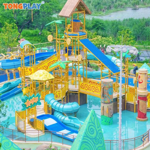 Manufacturer for Products Wholesale Children Amusement Water Park Playground Equipment Swimming Pool Big Water Slides for Sale
